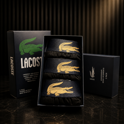 Lacoste Мъжки Боксерки x3